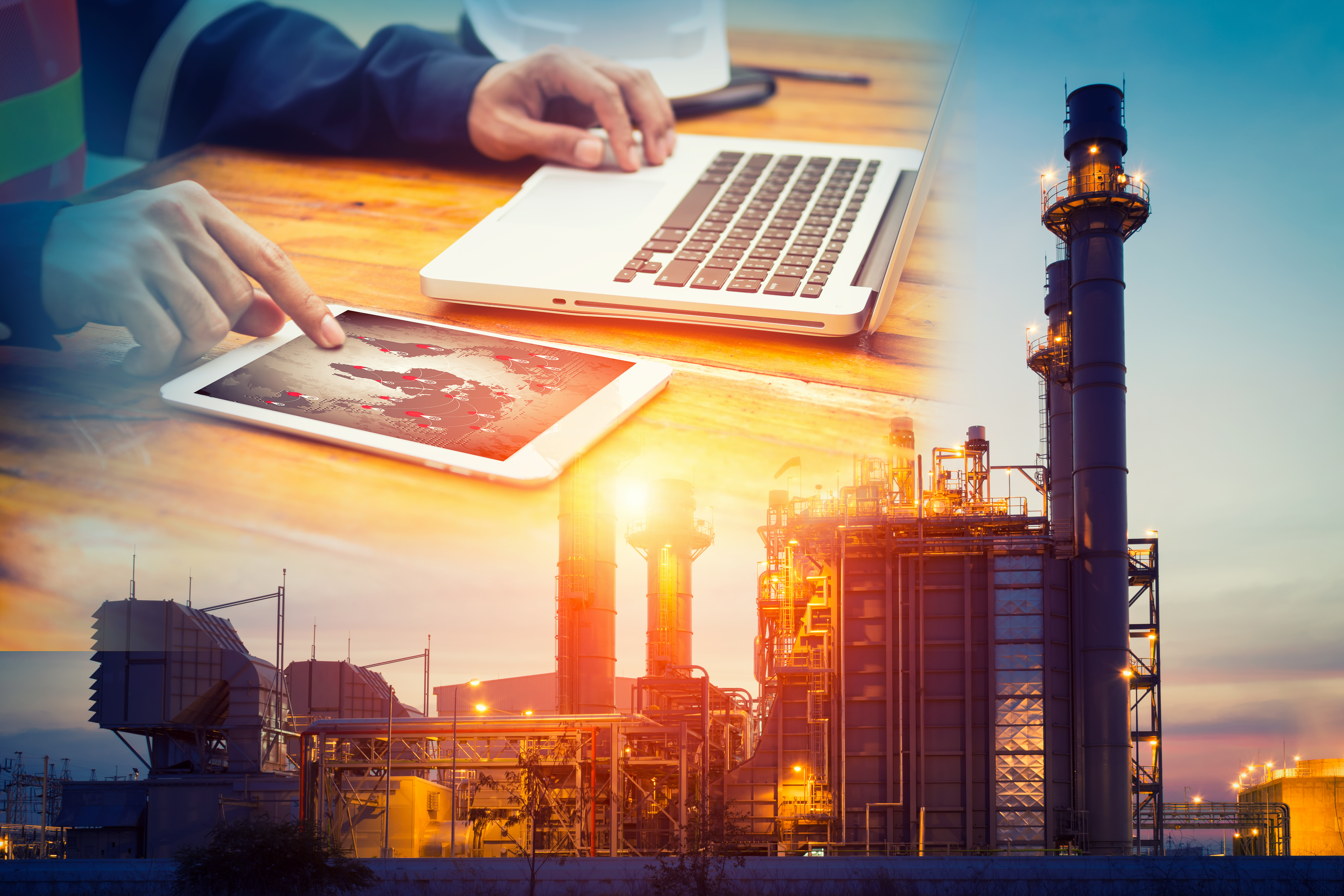 Digital twins for power plant processes