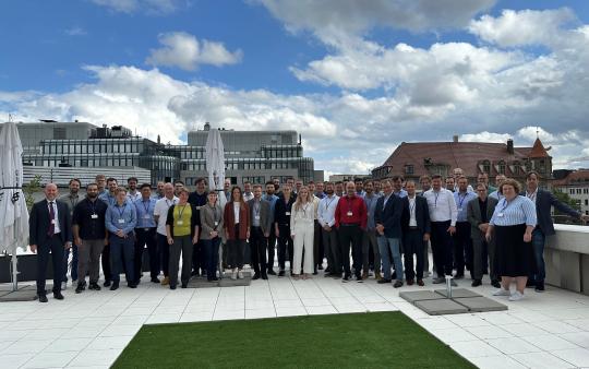 Gruppenfoto der TeilnehmerInnen der TherMoSim2024 